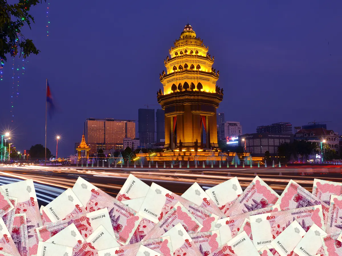 monnaie cambodge riel contre dollar