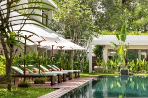 hôtel de luxe avani fcc angkor piscine