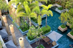 hôtel de luxe parc hyatt siem reap piscine