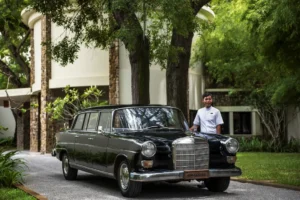 hôtel de luxe amansara cambodge voiture