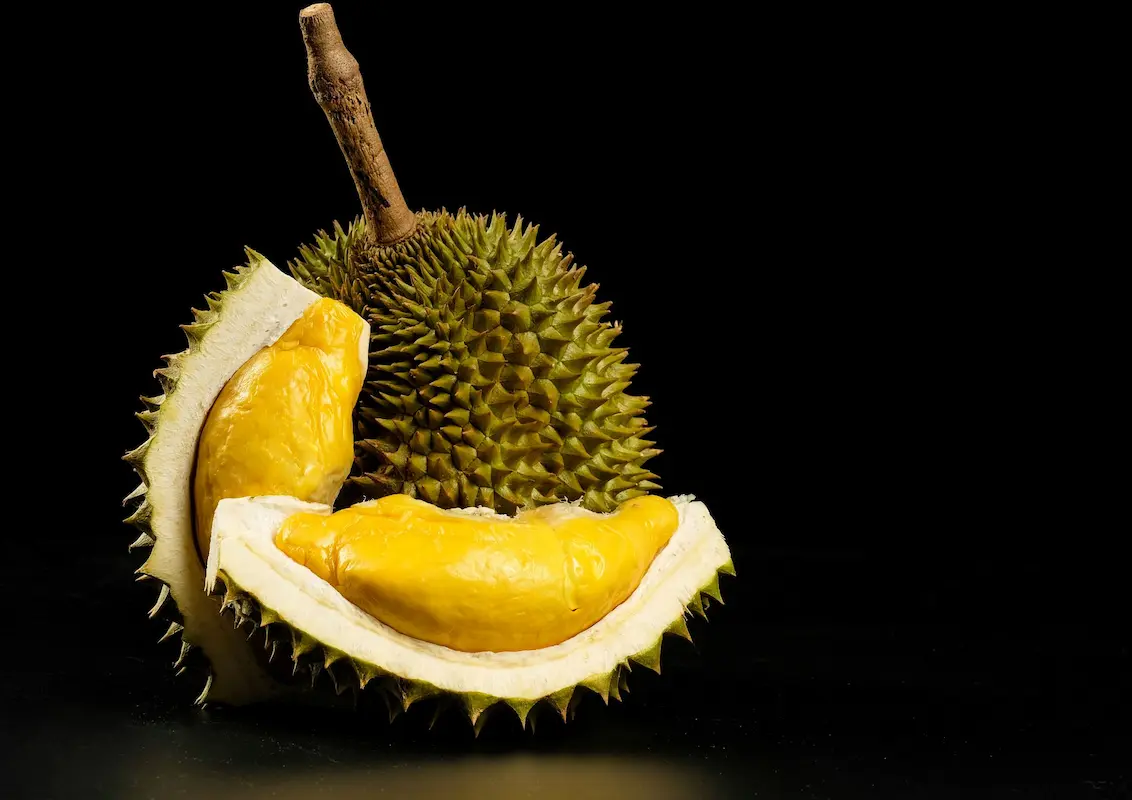 durian fruit inside