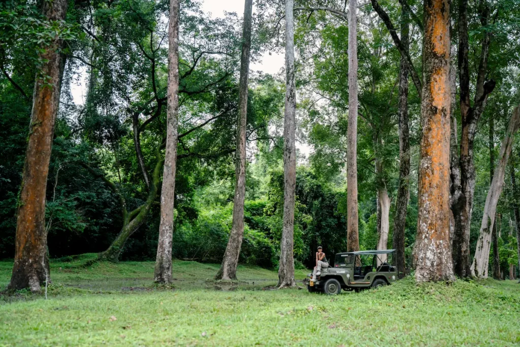adventures cambodia jeep siem reap forest
